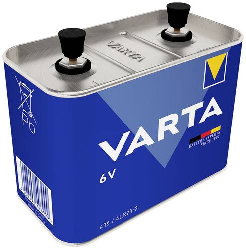 Varta PROFESSIONAL 435 Alk 4LR25-2 Spezial-Batterie 4LR25-2 Schraubkontakt Alkali-Mangan 6V 33000 mA von Varta
