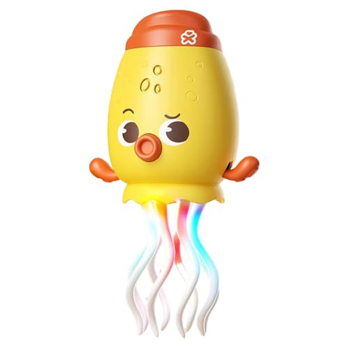 Vartegas Dancing Oktopus Toy Elektrisch, Twist Krabbelspielzeug Baby mit Musik & Bunt-Licht, USB Oktopus Baby Spielzeug Wiederaufladbar, Automatische Hindernisvermeidung, für Mädchen Jungen (Gelb) Vartegas Dancing Oktopus Toy Elektrisch, Twist Krabbelspielzeug Baby mit Musik & Bunt-Licht, USB Oktopus Baby Spielzeug Wiederaufladbar, Automatische Hindernisvermeidung, für Mädchen Jungen (Gelb) von Vartegas