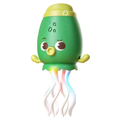 Vartegas Dancing Oktopus Toy Elektrisch, Twist Krabbelspielzeug Baby mit Musik & Bunt-Licht, USB Oktopus Baby Spielzeug Wiederaufladbar, Automatische Hindernisvermeidung, für Mädchen Jungen (Grün) Vartegas Dancing Oktopus Toy Elektrisch, Twist Krabbelspielzeug Baby mit Musik & Bunt-Licht, USB Oktopus Baby Spielzeug Wiederaufladbar, Automatische Hindernisvermeidung, für Mädchen Jungen (Grün) von Vartegas