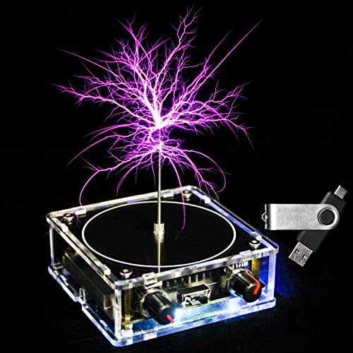 Vastarry Tesla Coil Solid-State Music Tesla Coil Artificial Lightning Desktop Toy Power Wireless Transmission Model Scientific Experiment Tool Vastarry Tesla Coil Solid-State Music Tesla Coil Artificial Lightning Desktop Toy Power Wireless Transmission Model Scientific Experiment Tool von Vastarry