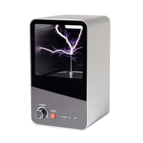 Vastarry Tesla-Spulenbox, faszinierende elektrische Bögen, Dual-Modi, langlebiges Gehäuse aus Aluminiumlegierung, perfekt für visuelle Freude und Dekoration, kann keine Musik abspielen, nur zum Vastarry Tesla-Spulenbox, faszinierende elektrische Bögen, Dual-Modi, langlebiges Gehäuse aus Aluminiumlegierung, perfekt für visuelle Freude und Dekoration, kann keine Musik abspielen, nur zum von Vastarry