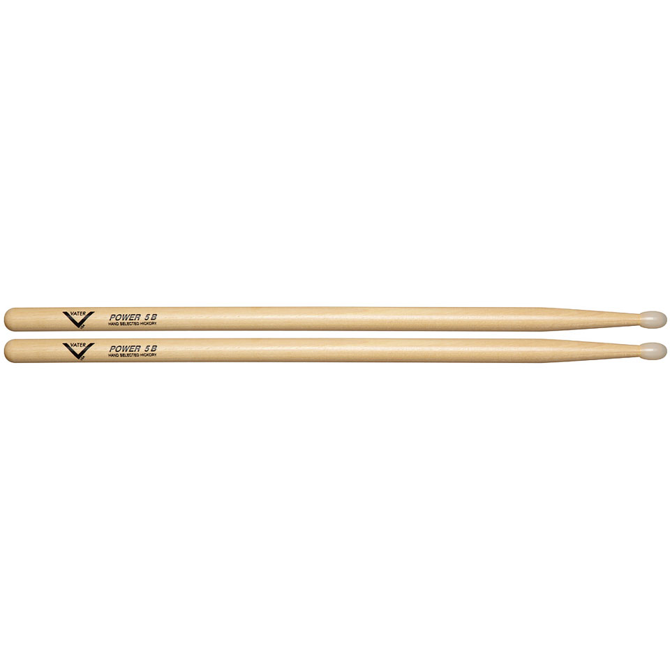 Vater American Hickory VHP5BN Power 5B (Nylon) Drumsticks von Vater
