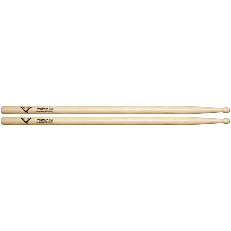 Vater American Hickory VHP5BW Power 5B (Wood) Drumsticks von Vater