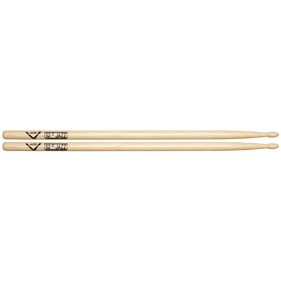 Vater American Hickory VH52JW 52ND St. Jazz Drumsticks Vater American Hickory VH52JW 52ND St. Jazz Drumsticks von Vater