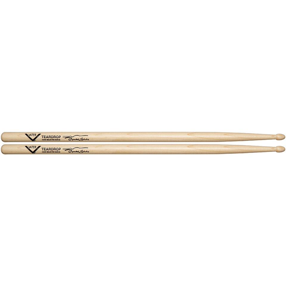 Vater Cymbal VMCTW Teardrop Drumsticks Vater Cymbal VMCTW Teardrop Drumsticks von Vater