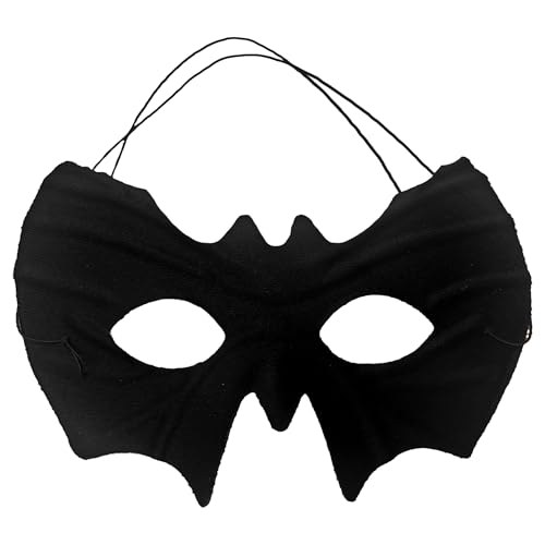 Vaulted Skulls & Co Schwarze Fledermaus-Augenmaske | Fledermaus-Kostüm Masken | Superhelden-Maske | Fledermaus-Kostüm | Maskerade Party-Masken | Schwarz | Gummiband | Unisex Vaulted Skulls & Co Schwarze Fledermaus-Augenmaske | Fledermaus-Kostüm Masken | Superhelden-Maske | Fledermaus-Kostüm | Maskerade Party-Masken | Schwarz | Gummiband | Unisex von Vaulted Skulls & Co