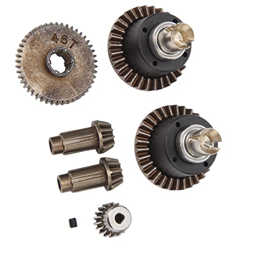 VBESTLIFE RC Auto Motor Getriebe Kit Differential Antriebsbaugruppe für SCY 16101 16102 16103 16201pro 1/16 RC Auto von VBESTLIFE