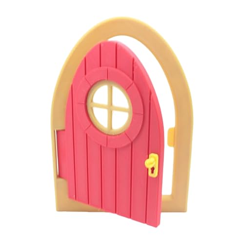 1/12 Miniaturpuppenhäuser Feen Gate Tür/Leitermodell Figur Für Kreatives Handwerksmodellprojekt Display Bildungsgebrauch von Vdaxvme