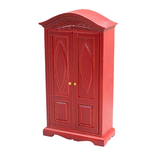 1:12 Skala Miniaturholzschrank Vintage Dollhouses Minis Schlafzimmer Möbel Puppenhäuser Dekorationen Accessoires Geschenke 1:12 Skala Miniaturholzschrank Vintage Dollhouses Minis Schlafzimmer Möbel Puppenhäuser Dekorationen Accessoires Geschenke von Vdaxvme