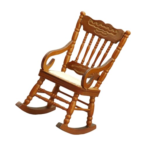 Bildungspuppenhaus Stuhl Miniaturen Vintage Sessel Spielzeug So Tun Als Realistische Modell Schaukelstuhl Modell Größe Bildungspuppenhaus Stuhl Miniaturen Vintage Sessel Spielzeug So Tun Als Realistische Modell Schaukelstuhl Modell Größe von Vdaxvme