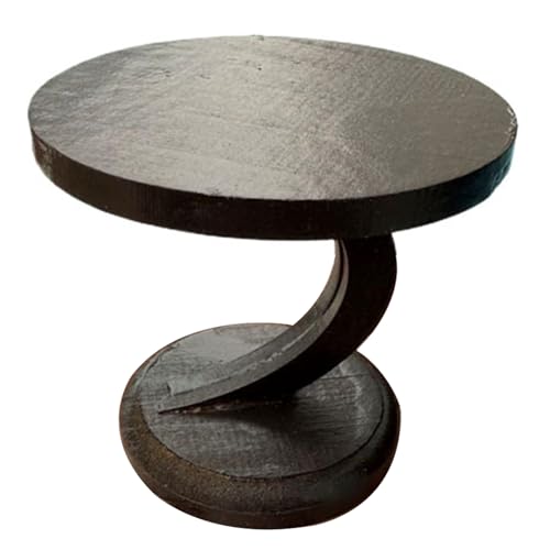 Elegante Miniaturpuppenhäuser Runde End End Tabelle 1/12 Skala Für Realistisches Wohnzimmer Oder Esszimmer Displayzubehör von Vdaxvme