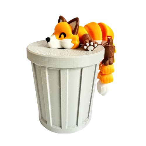 Graue Waschbären Zappeln Spielzeug Flexible Stressabbau Figur Für Kinder Und Erwachsene Tragbares Artikuliertes Design von Vdaxvme