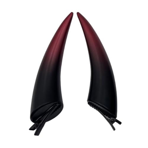 Halloween-Haarspange für Frauen und Mädchen, Cosplay, Teufelshornform, Haarspangen, Kopfschmuck, Haarschmuck, Partyzubehör Halloween-Haarspange für Frauen und Mädchen, Cosplay, Teufelshornform, Haarspangen, Kopfschmuck, Haarschmuck, Partyzubehör von Vdaxvme