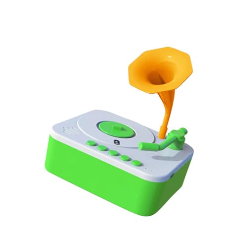 Kleinkind Phonograph Musik Und Geschichte Gramophon Mit 96 Lernkarten Frühkindliches Bildungsspielzeug Für Jungen Und Mädchen von Vdaxvme