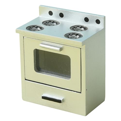 Küchenherde Figur Model Realistische Vintage Life Szene Puppen House Trep Game Appliance Für Küche von Vdaxvme