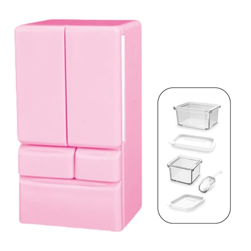Miniatur Doppel Tür Kühlschrankspielzeug Für Kinder So Tun Als Sie Realistisch Funktionelles Design Für Dollhouses Küchenausstellung Spielen Miniatur Doppel Tür Kühlschrankspielzeug Für Kinder So Tun Als Sie Realistisch Funktionelles Design Für Dollhouses Küchenausstellung Spielen von Vdaxvme