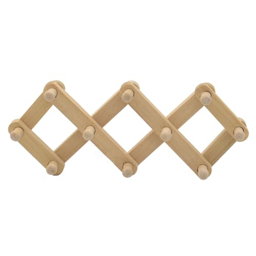 Miniaturwand Hanging Rack Für 1/12 Dollhouses Holz Einziehbarer Wandbügel Sammlerpuppenhäuser Möbelzubehör Miniaturwand Hanging Rack Für 1/12 Dollhouses Holz Einziehbarer Wandbügel Sammlerpuppenhäuser Möbelzubehör von Vdaxvme