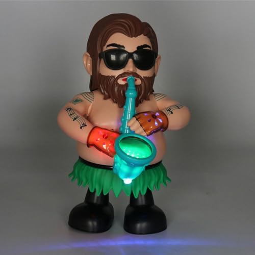 Neuheit Musik Tanzt Saxophonist Baby Spielzeug Kleinkind Cartoon Lightup Swinging Toy von Vdaxvme