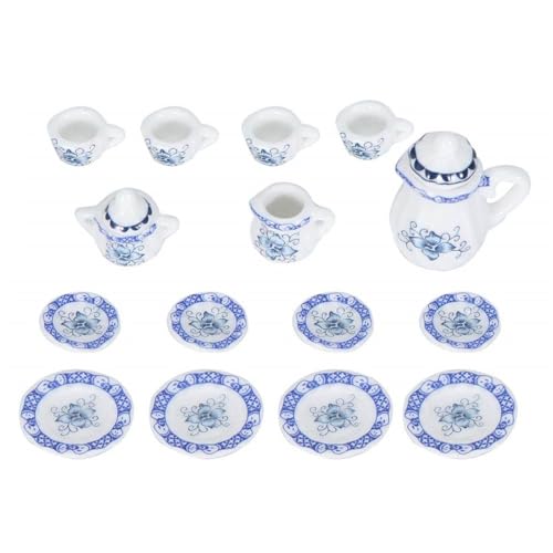 Praktische Kleine Porzellanerbecher Set Dollhouses Dekoration Für Kinder Miniatur Küche Vorräte Simulationsmöbel von Vdaxvme