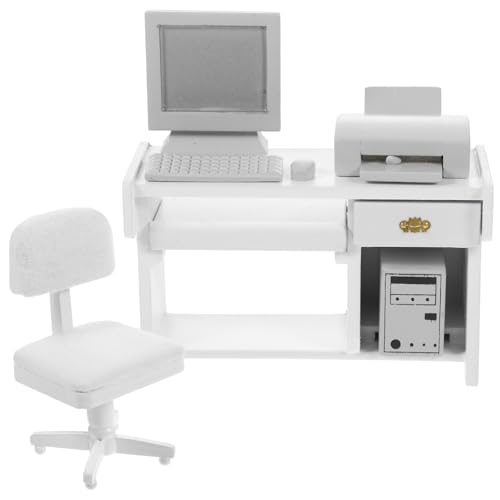 Professionelles Puppenhaus-Büromöbel-Set mit Zubehör für 1/12 Puppenhaus Szene Display Handwerk Projekt Zubehör Miniatur Büro Schreibtisch Zubehör Professionelles Puppenhaus-Büromöbel-Set mit Zubehör für 1/12 Puppenhaus Szene Display Handwerk Projekt Zubehör Miniatur Büro Schreibtisch Zubehör von Vdaxvme