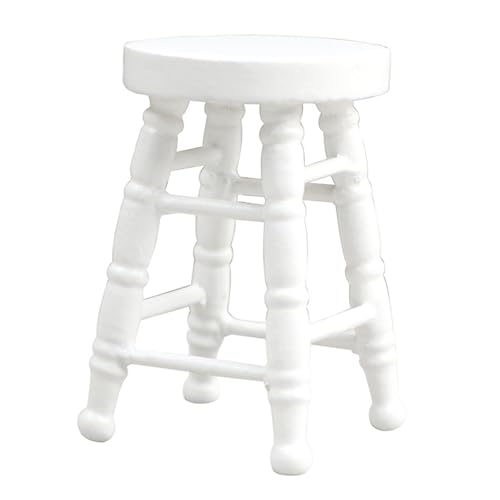 Puppenhaus Zakka Stuhl Modell Realistische Puppenhäuser Rund Top Stuhl Realistische Spielhocker Realistisch 1:12 Modell Spielzeug Puppenhaus Zakka Stuhl Modell Realistische Puppenhäuser Rund Top Stuhl Realistische Spielhocker Realistisch 1:12 Modell Spielzeug von Vdaxvme
