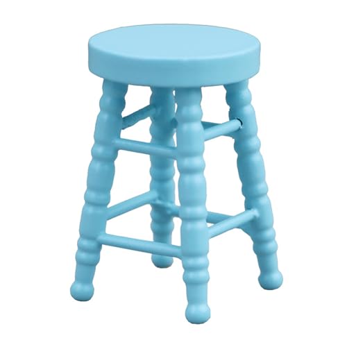 Puppenhaus Zakka Stuhl Modell Realistische Puppenhäuser Rund Top Stuhl Realistische Spielhocker Realistisch 1:12 Modell Spielzeug Puppenhaus Zakka Stuhl Modell Realistische Puppenhäuser Rund Top Stuhl Realistische Spielhocker Realistisch 1:12 Modell Spielzeug von Vdaxvme