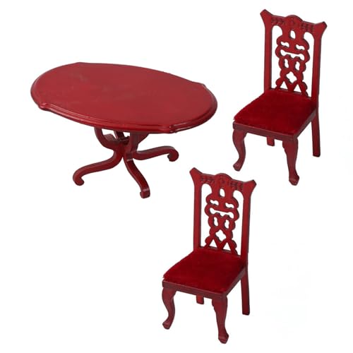 Realistischer Vintage Stuhl Realistic Tisch Essset Tun Täuschung Spiel Für Kinder Rollenstuhl Modell Spielzeug 1:12 Puppenhaus Realistischer Vintage Stuhl Realistic Tisch Essset Tun Täuschung Spiel Für Kinder Rollenstuhl Modell Spielzeug 1:12 Puppenhaus von Vdaxvme