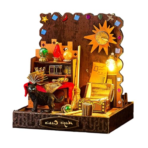 Retro Stile Leuchten Dollhouses Model Projekt Kits Miniatur Szenen Kits Für Handwerkserlebnis Mit Einfacher Assembly Retro Stile Leuchten Dollhouses Model Projekt Kits Miniatur Szenen Kits Für Handwerkserlebnis Mit Einfacher Assembly von Vdaxvme