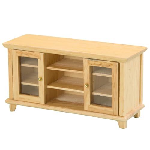 Robustes Holz Modell Fernsehschrank Für Dollhouses 1/12 Skala Wohnzimmerzubehör Tragbare Geschenke Für Kinder Täglich Gebrauch Robustes Holz Modell Fernsehschrank Für Dollhouses 1/12 Skala Wohnzimmerzubehör Tragbare Geschenke Für Kinder Täglich Gebrauch von Vdaxvme