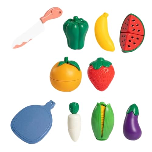 Vdaxvme 10pcs Kitchen Spielzeug Für Kleinkind Frucht Rollenspiele Schneiden Für Kinder Fine Motor Skills Vdaxvme 10pcs Kitchen Spielzeug Für Kleinkind Frucht Rollenspiele Schneiden Für Kinder Fine Motor Skills von Vdaxvme