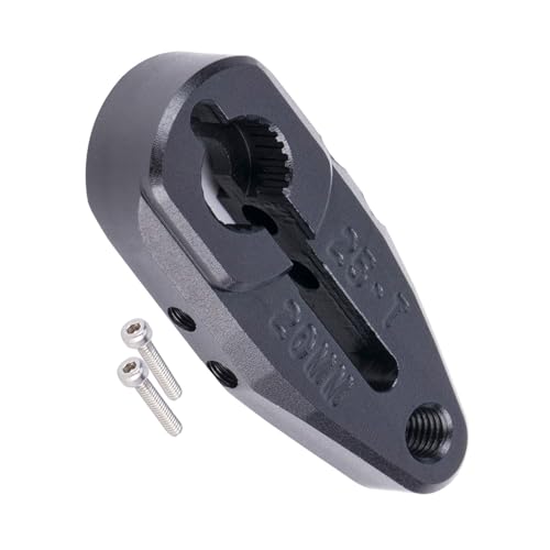 Vdaxvme 25t Servo Arm 20mm Für Fernbedienung Crawler Assembler Autospielzeug Upgrade Teile Aluminiumlegierung 25T Lenkung Servo Arm von Vdaxvme