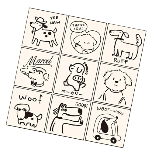 Vdaxvme 9 Pieces Holzhundmarken Ideal Für Tun Sich Selbst Und Pädagogische Verwendung Cartoon Briefmarken Holz Cartoon Tiermarken Stempel Vdaxvme 9 Pieces Holzhundmarken Ideal Für Tun Sich Selbst Und Pädagogische Verwendung Cartoon Briefmarken Holz Cartoon Tiermarken Stempel von Vdaxvme