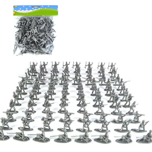 Vdaxvme Boys Soldier Adventure 100pcs/Set Plastikkampffiguren Mit Verschiedenen Haltungen Für Kinder Über 4 Jahre Vdaxvme Boys Soldier Adventure 100pcs/Set Plastikkampffiguren Mit Verschiedenen Haltungen Für Kinder Über 4 Jahre von Vdaxvme