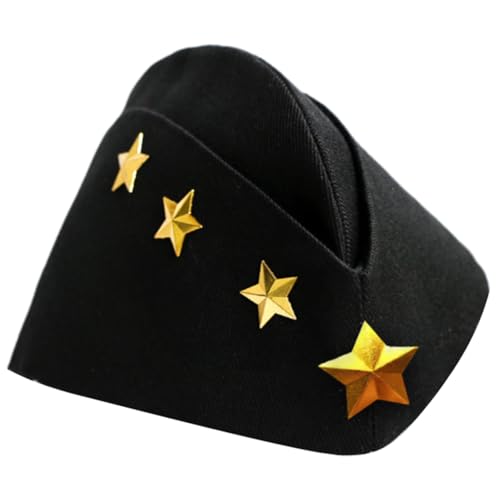 Vdaxvme Captain Caps Matrosen Pillbox Hut Halloween Kostüm für Maskeraden Party Rollenspiel für Bühne Verkleiden Mottoparty Vdaxvme Captain Caps Matrosen Pillbox Hut Halloween Kostüm für Maskeraden Party Rollenspiel für Bühne Verkleiden Mottoparty von Vdaxvme