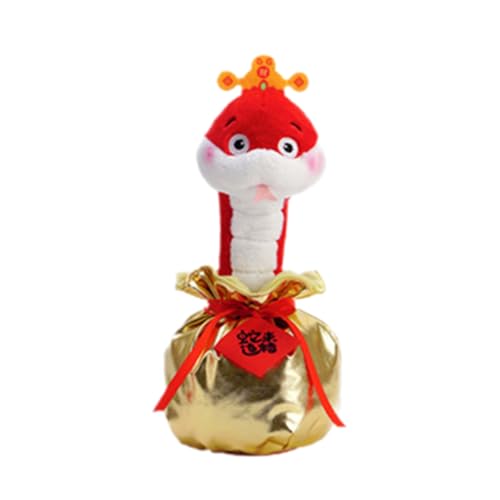 Vdaxvme Cartoon Snake Toy Chinese Neujahr Tanzplüschspielzeug Schlange Spaß Stofftiere Werfen Kissen Party Geschenkhandhandwerk Schlange Vdaxvme Cartoon Snake Toy Chinese Neujahr Tanzplüschspielzeug Schlange Spaß Stofftiere Werfen Kissen Party Geschenkhandhandwerk Schlange von Vdaxvme