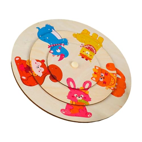 Vdaxvme Cartoon Thema Holz Puzzle Rotierendes Brettspiel Spielzeug Für Kinder Form Und Farbe Cognitivie Frühaufschuld Sensorisches Spielzeug Vdaxvme Cartoon Thema Holz Puzzle Rotierendes Brettspiel Spielzeug Für Kinder Form Und Farbe Cognitivie Frühaufschuld Sensorisches Spielzeug von Vdaxvme