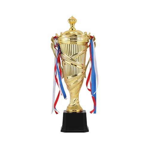 Vdaxvme Edelstahlsport Preisträger Trophäenpokal Mit Bändern Für Schulwettbewerbe Und Heimdekoration Tragbar Vdaxvme Edelstahlsport Preisträger Trophäenpokal Mit Bändern Für Schulwettbewerbe Und Heimdekoration Tragbar von Vdaxvme