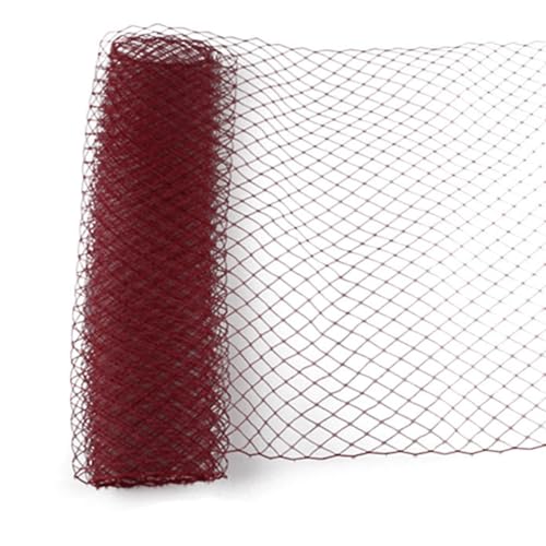 Vdaxvme Elegantes Damen-Netzgewebe für Hutmacherei und Haar-Accessoires, perfekt für Braut und Hochzeitsgäste Vdaxvme Elegantes Damen-Netzgewebe für Hutmacherei und Haar-Accessoires, perfekt für Braut und Hochzeitsgäste von Vdaxvme