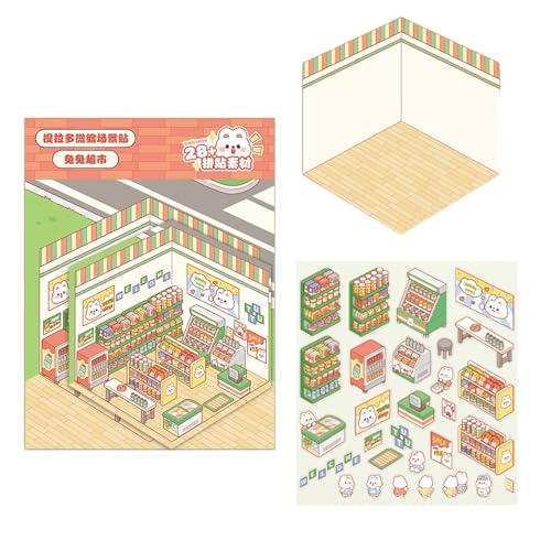 Vdaxvme Entzückende Süße Szene Crafting Aufkleber Für Scrapbook Art Projects Stressspielzeug Für Notebook Verzierung Vdaxvme Entzückende Süße Szene Crafting Aufkleber Für Scrapbook Art Projects Stressspielzeug Für Notebook Verzierung von Vdaxvme