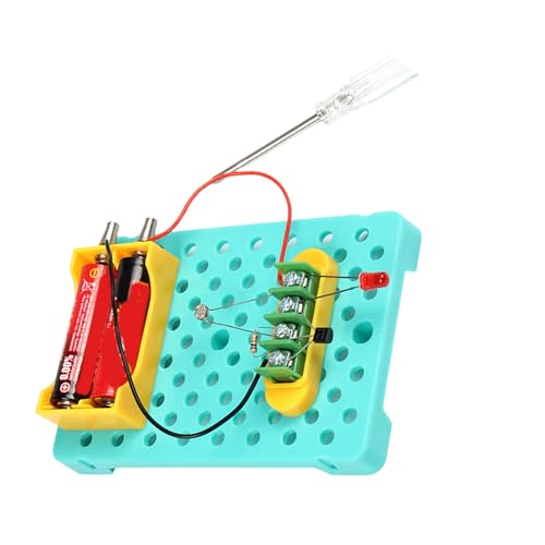 Vdaxvme Experimentier-Kits für elektrische Schaltkreise, Grundschaltung, Elektrizität, Lern-Kits, STEM-Experiment, Lehren, praktische Fähigkeit Vdaxvme Experimentier-Kits für elektrische Schaltkreise, Grundschaltung, Elektrizität, Lern-Kits, STEM-Experiment, Lehren, praktische Fähigkeit von Vdaxvme