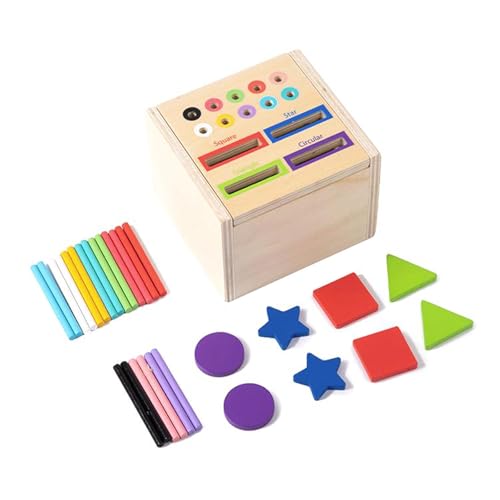 Vdaxvme Farbsortierstockspielzeug Für Kleinkind Sensorische Bildungsbox Spielzeug Kinderfarbe Kognitiver Spielzeug Für Feinmotorische Fähigkeiten Training Vdaxvme Farbsortierstockspielzeug Für Kleinkind Sensorische Bildungsbox Spielzeug Kinderfarbe Kognitiver Spielzeug Für Feinmotorische Fähigkeiten Training von Vdaxvme
