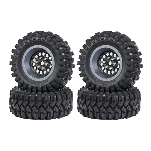 Vdaxvme Fernbedienungsmodell Gummi Autoversorgungen Beadlock Rad Schlamm Gelände Reifen Set Radreifen Abnehmbare Feine Auto Teile von Vdaxvme