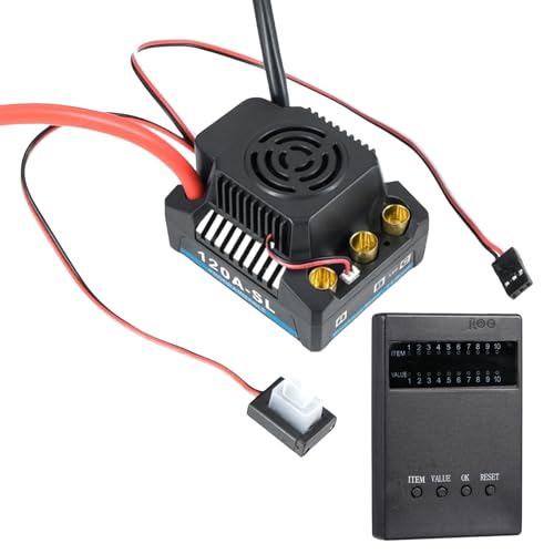 Vdaxvme Fernbedienungssteuerungs Sensorloser Bürstenloser 120A/150A Für Den Programmieren Von Motor Bürstenlosen Auto Für Fernbedienungsmotor Vdaxvme Fernbedienungssteuerungs Sensorloser Bürstenloser 120A/150A Für Den Programmieren Von Motor Bürstenlosen Auto Für Fernbedienungsmotor von Vdaxvme