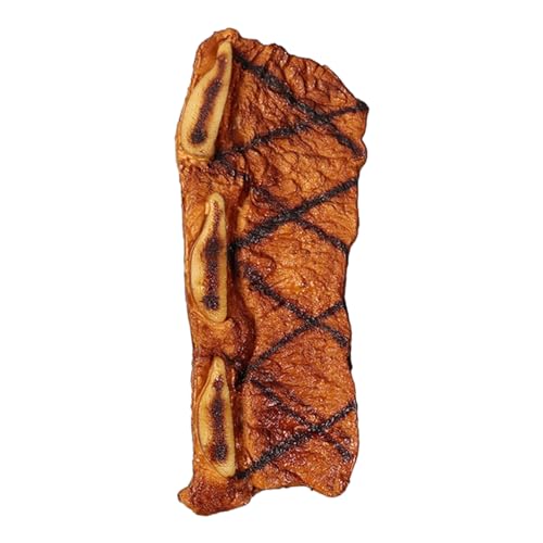 Vdaxvme Frühe Kindheit Lehrwerkzeug Gefälschtes Rindfleisch Modell Steak Spielzeug Gefälschte Steak Fenster Simulationen Lebensmittel Display für Hochzeit Urlaub von Vdaxvme