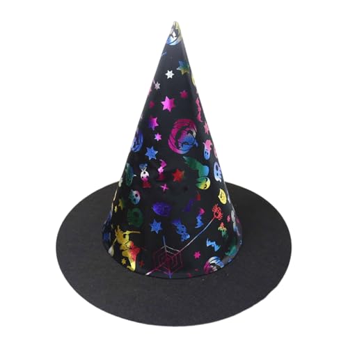 Vdaxvme Halloween Hexenhut Karneval Cosplay Kinder Hut Magican Themed Kopfbedeckung Kostüm Zubehör für Jungen Mädchen Vdaxvme Halloween Hexenhut Karneval Cosplay Kinder Hut Magican Themed Kopfbedeckung Kostüm Zubehör für Jungen Mädchen von Vdaxvme