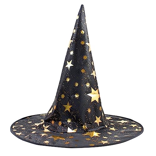 Vdaxvme Halloween Hexenhut Party Zylinder Frauen Zauberer Hut Unisex Hexenkappe Cosplay Kostüm weiblich Urlaub Kopfschmuck Vdaxvme Halloween Hexenhut Party Zylinder Frauen Zauberer Hut Unisex Hexenkappe Cosplay Kostüm weiblich Urlaub Kopfschmuck von Vdaxvme