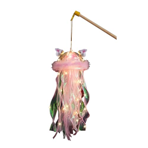 Vdaxvme Handgefertigte Quallenlampen Crafting Kits Festival Hanging Ornament LED LEGELNISCHE Kinder FREI FEY PARTION Haus DECOREN von Vdaxvme