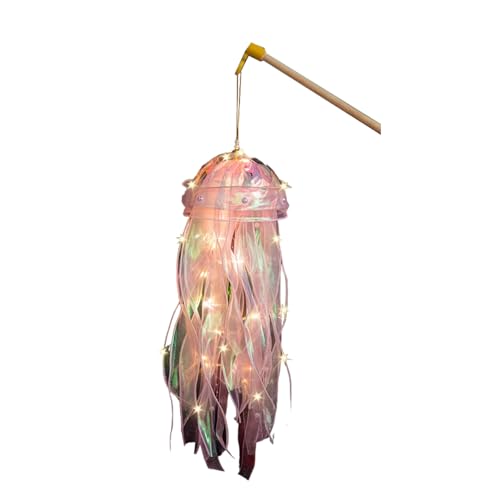 Vdaxvme Handgefertigte Quallenlampen Crafting Kits Festival Hanging Ornament LED LEGELNISCHE Kinder FREI FEY PARTION Haus DECOREN von Vdaxvme