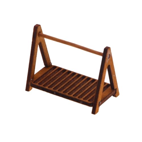 Vdaxvme Handwerk Holzbrot Rack 1/12 Dollhouses Accessoire Für Realistische Küchenbäckerei Szene Kuchenregal Display Dekoration Vdaxvme Handwerk Holzbrot Rack 1/12 Dollhouses Accessoire Für Realistische Küchenbäckerei Szene Kuchenregal Display Dekoration von Vdaxvme