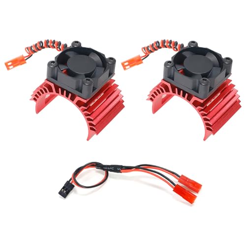 Vdaxvme Hochleistungen Fernbedienungszubehör 36mm Twin Cooling Lüfter Aluminium Legierung Twin Heatkino Lüfter Vdaxvme Hochleistungen Fernbedienungszubehör 36mm Twin Cooling Lüfter Aluminium Legierung Twin Heatkino Lüfter von Vdaxvme